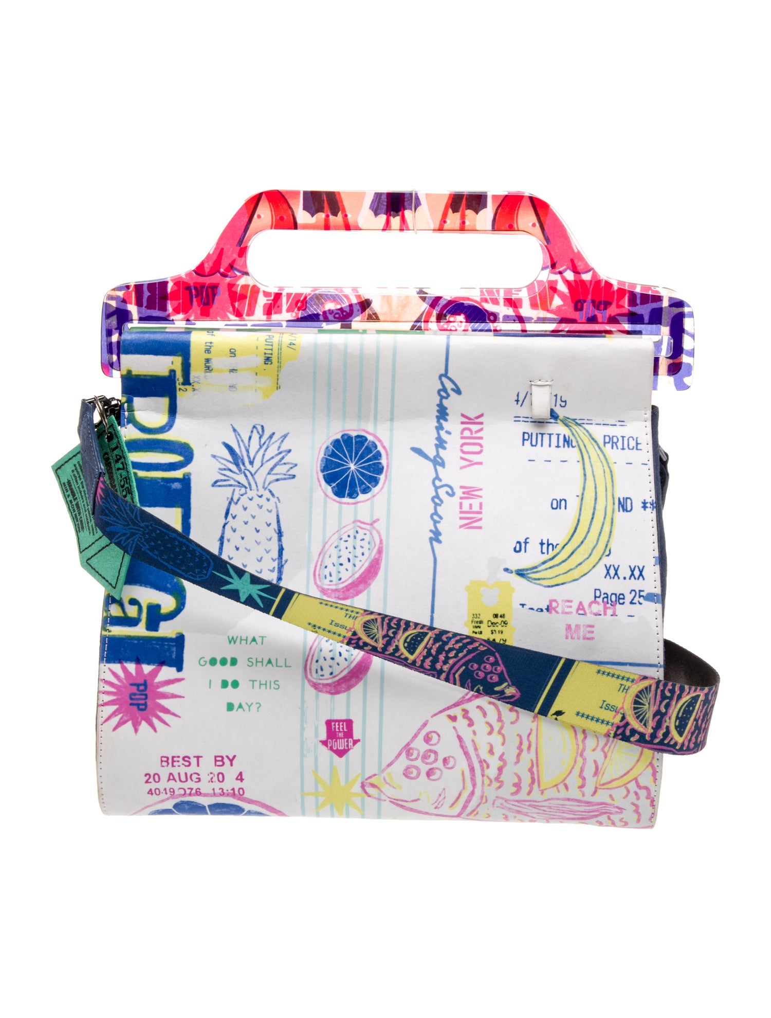 Min & Mon Canvas Top Handle Bag